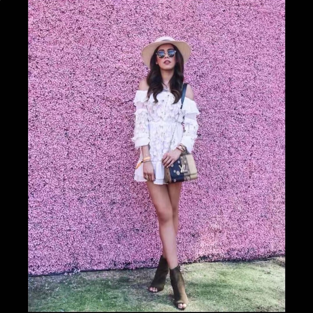 For Love & Lemons Off Shoulder Tunic Dress *NEW* - Picture 3 of 5